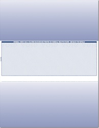 Gradient Check Stock Value Middle Check Stock for Laser Check Printing - Check 21 Compliant
